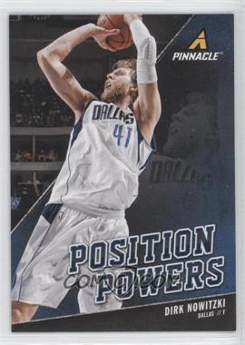2013-14 Panini Pinnacle - Position Powers #15 - Dirk Nowitzki