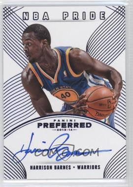 2013-14 Panini Preferred - [Base] - Blue #411 - NBA Pride - Harrison Barnes /15