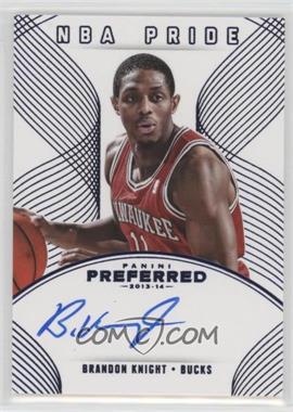 2013-14 Panini Preferred - [Base] - Blue #413 - NBA Pride - Brandon Knight /15