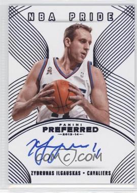 2013-14 Panini Preferred - [Base] - Blue #476 - NBA Pride - Zydrunas Ilgauskas /49