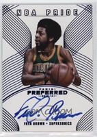 NBA Pride - Fred Brown #/49