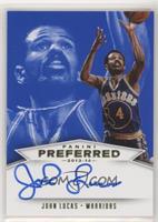 Panini Signatures - John Lucas #/25