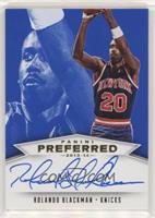 Panini Signatures - Rolando Blackman #/49