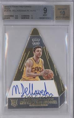 2013-14 Panini Preferred - [Base] - Gold #120 - Panini's Choice Rookies - Matthew Dellavedova /10 [BGS 9 MINT]