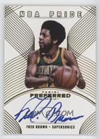 NBA Pride - Fred Brown #/10