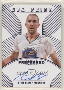 2013-14 Panini Preferred - [Base] - Purple #410 - NBA Pride - Steve Blake /25