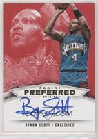 Panini Signatures - Byron Scott #/20