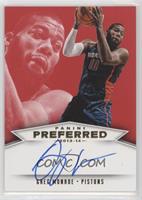 Panini Signatures - Greg Monroe [EX to NM] #/35