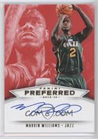 Panini Signatures - Marvin Williams #/99