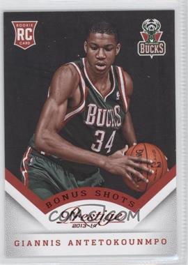 2013-14 Panini Prestige - [Base] - Red Bonus Shots #175 - Giannis Antetokounmpo