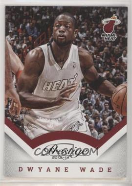 2013-14 Panini Prestige - [Base] #27 - Dwyane Wade