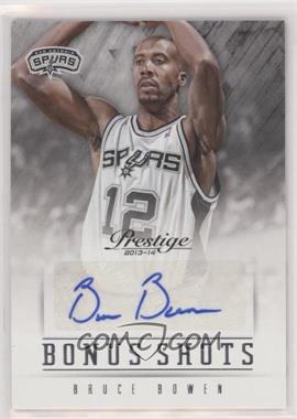 2013-14 Panini Prestige - Bonus Shots Autographs #25 - Bruce Bowen