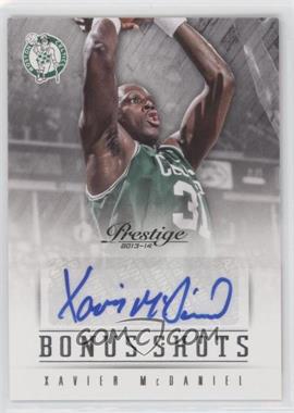 2013-14 Panini Prestige - Bonus Shots Autographs #37 - Xavier McDaniel