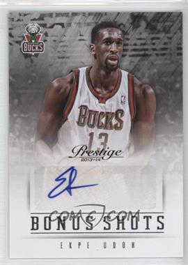 2013-14 Panini Prestige - Bonus Shots Autographs #40 - Ekpe Udoh