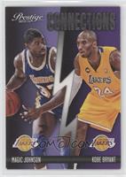 Kobe Bryant, Magic Johnson [EX to NM]