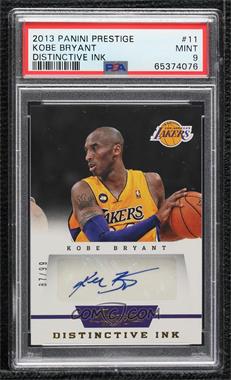 2013-14 Panini Prestige - Distinctive Ink Signatures #11 - Kobe Bryant /99 [PSA 9 MINT]