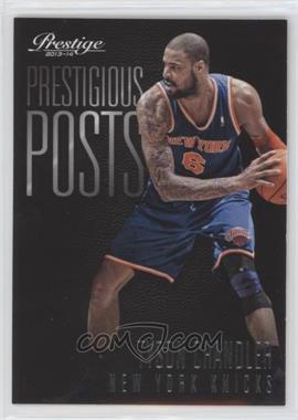 2013-14 Panini Prestige - Prestigious Posts #3 - Tyson Chandler