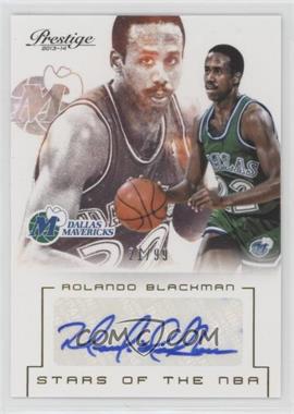 2013-14 Panini Prestige - Stars of the NBA Signatures #18 - Rolando Blackman /99