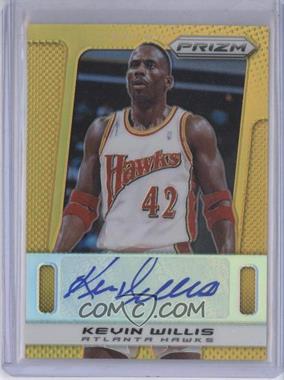 2013-14 Panini Prizm - Autographs - Gold Prizm #149 - Kevin Willis /10