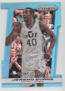 2013-14 Panini Prizm - [Base] - Light Blue Prizm Die-Cut #183 - Jeremy Evans /199