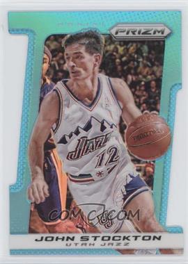 2013-14 Panini Prizm - [Base] - Light Blue Prizm Die-Cut #201 - John Stockton /199