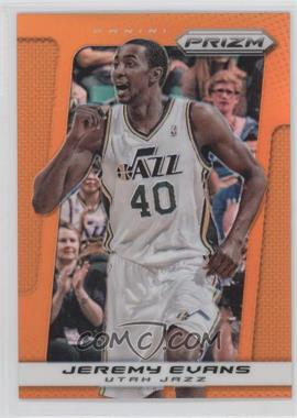 2013-14 Panini Prizm - [Base] - Orange Prizm #183 - Jeremy Evans /60