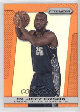 2013-14 Panini Prizm - [Base] - Orange Prizm #34 - Al Jefferson /60