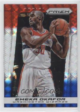 2013-14 Panini Prizm - [Base] - Red White & Blue Mosaic Prizm #120 - Emeka Okafor