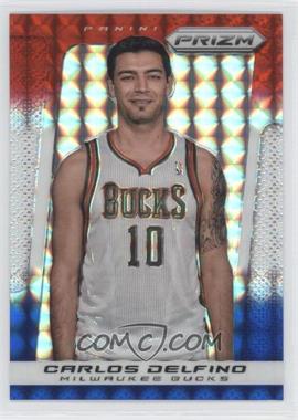 2013-14 Panini Prizm - [Base] - Red White & Blue Mosaic Prizm #191 - Carlos Delfino