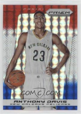 2013-14 Panini Prizm - [Base] - Red White & Blue Mosaic Prizm #4 - Anthony Davis