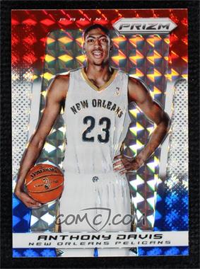 2013-14 Panini Prizm - [Base] - Red White & Blue Mosaic Prizm #4 - Anthony Davis