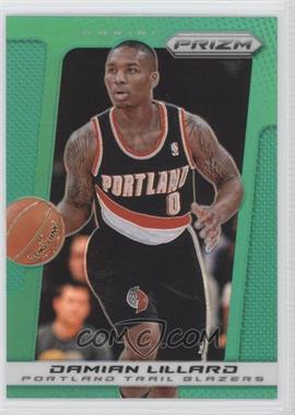 2013-14 Panini Prizm - [Base] - Retail Green Prizm #19 - Damian Lillard