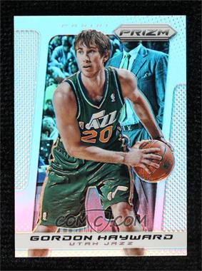 2013-14 Panini Prizm - [Base] - Silver Prizm #16 - Gordon Hayward