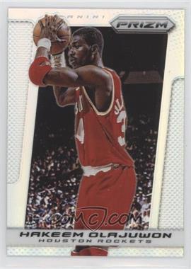 2013-14 Panini Prizm - [Base] - Silver Prizm #254 - Hakeem Olajuwon