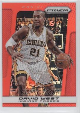 2013-14 Panini Prizm - [Base] - Target Red Prizm #154 - David West