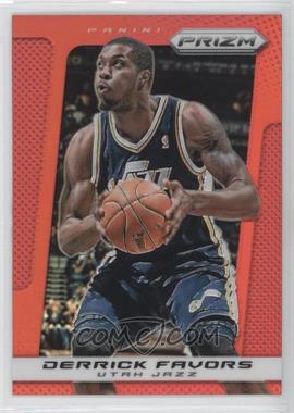 2013-14 Panini Prizm - [Base] - Target Red Prizm #79 - Derrick Favors