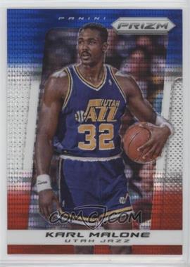 2013-14 Panini Prizm - Blue White & Red Pulsar Prizm #75 - Karl Malone