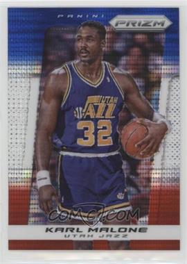 2013-14 Panini Prizm - Blue White & Red Pulsar Prizm #75 - Karl Malone