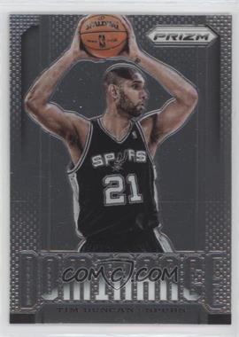 2013-14 Panini Prizm - Dominance #8 - Tim Duncan