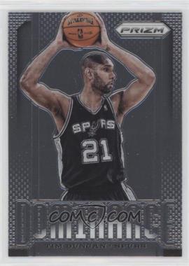 2013-14 Panini Prizm - Dominance #8 - Tim Duncan