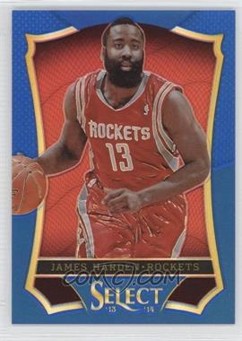 2013-14 Panini Select - [Base] - Blue Prizm #2 - James Harden /49