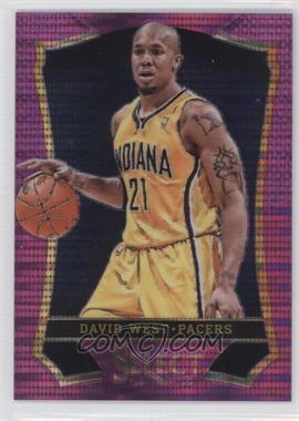 2013-14 Panini Select - [Base] - Purple Prizm #114 - David West /99