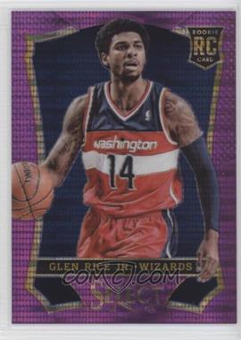 2013-14 Panini Select - [Base] - Purple Prizm #194 - Glen Rice Jr. /99