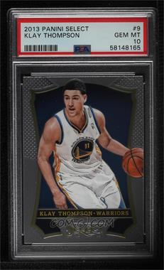 2013-14 Panini Select - [Base] #9 - Klay Thompson [PSA 10 GEM MT]