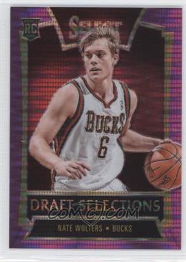 2013-14 Panini Select - Draft Selections - Purple Prizm #25 - Nate Wolters /99