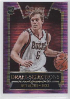 2013-14 Panini Select - Draft Selections - Purple Prizm #25 - Nate Wolters /99