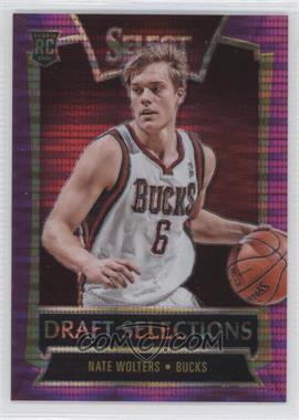 2013-14 Panini Select - Draft Selections - Purple Prizm #25 - Nate Wolters /99