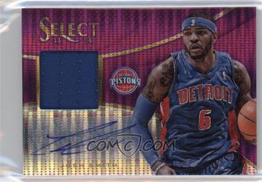 2013-14 Panini Select - Jersey Autograph - Purple Prizm #28 - Josh Smith /30