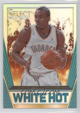 2013-14 Panini Select - White Hot - Silver Prizm #36 - Serge Ibaka /25