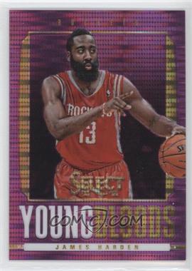 2013-14 Panini Select - Young Bloods - Purple Prizm #1 - James Harden /99